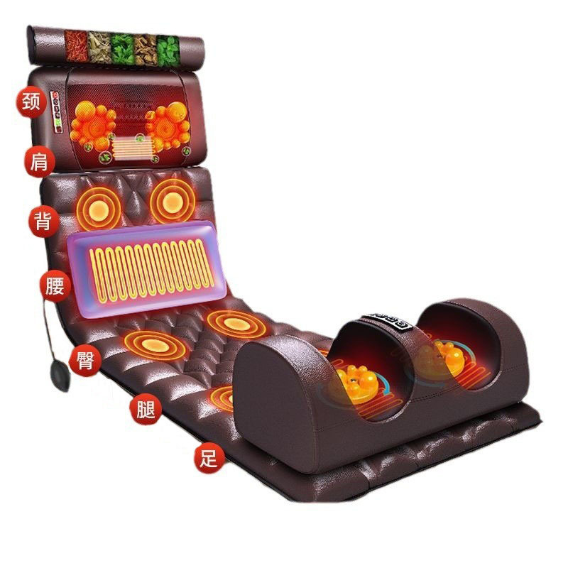 マッサージクッション全身マッサージクッションマッサージ器頚椎マッサージ器多機能マットレス家庭用マッサージ椅子腰背首|undefined