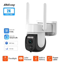 跨境高清4G网络摄像机2k双天线运动检测双向语音wifi摄像头