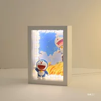 Периферийные подарки на день рождения с ночником Doraemon, практичные подарки на День святого Валентина для девочек, лучших друзей, украшения, подарки ручной работы