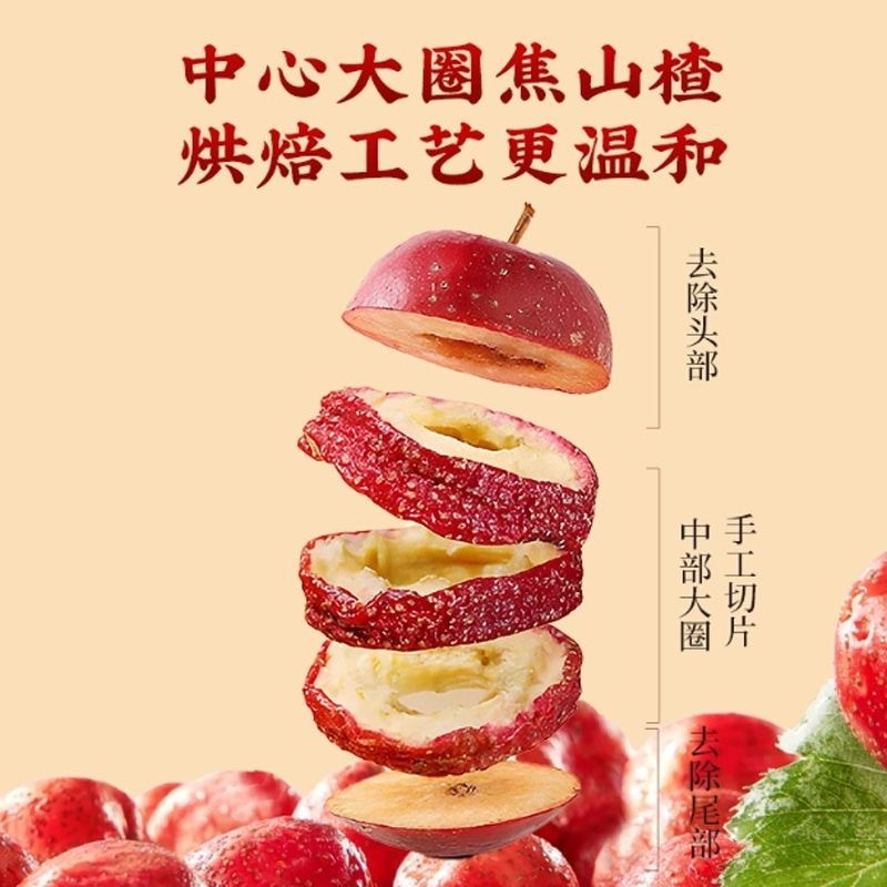 Qiyitang アップルサンザシ茶 120g 個別包装で便利に淹れられ、原料を選択して代替茶、健康茶を入手できます|undefined