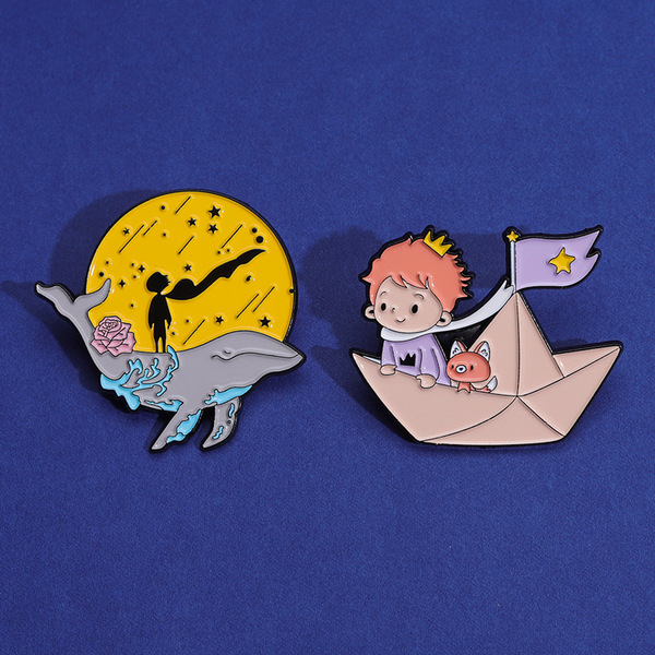 cartoon badge