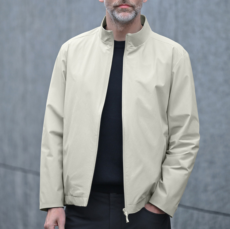 Pre-Sale Spring & Fall Fashion Casual New Soft Shell Stand Collar Jacket Men's Executive Business Jacket