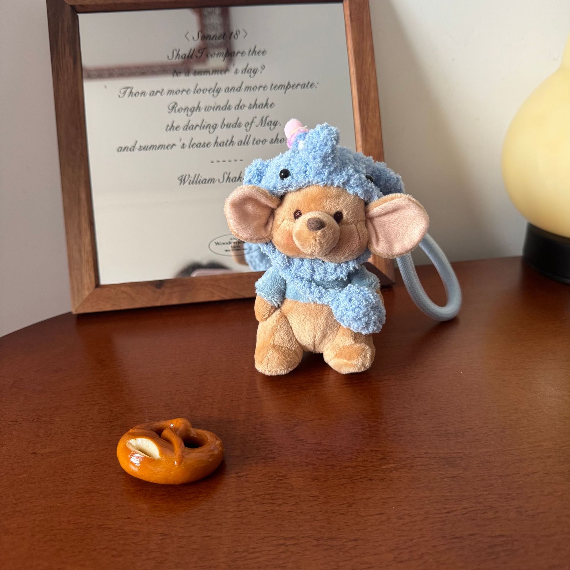 아기 코끼리 팥 펜던트