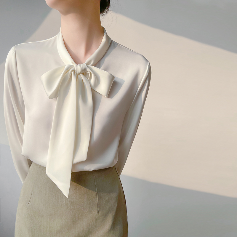White autumn shirt