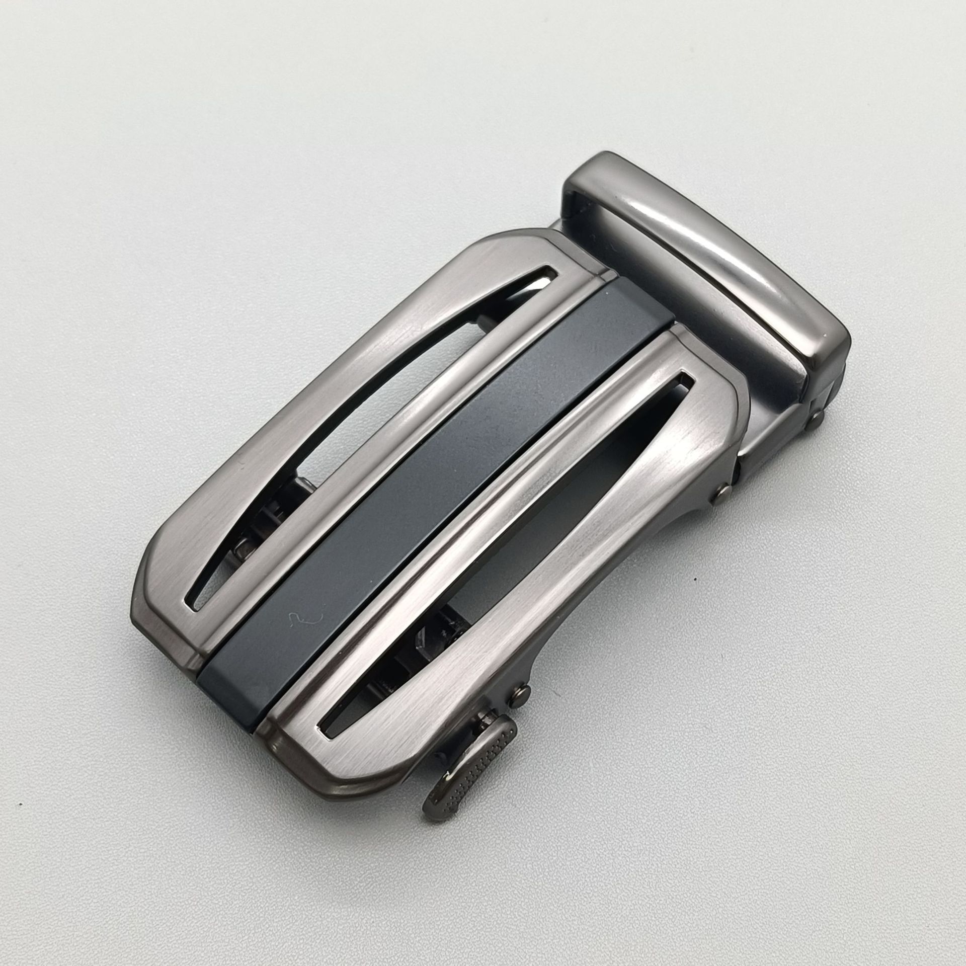 Hebillas de cinturón de acero inoxidable al por mayor, hebillas de cinturón de acero inoxidable, hebillas automáticas de aleación de zinc, hebillas de cinturón de 3,5 metales de alta gama para hombres transfronterizos