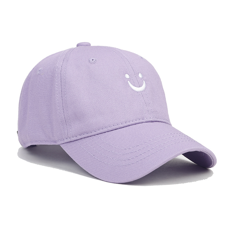 Children Unisex Casual Smiley Face Embroidery Baseball Cap display picture 3