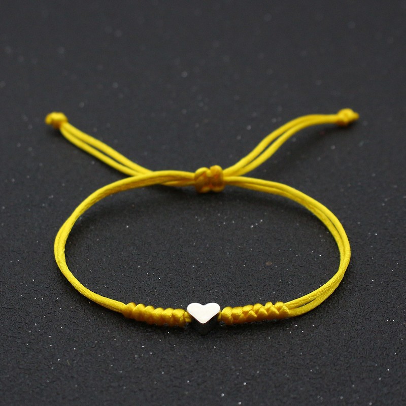 Estilo Simple Forma De Corazón Soga Cobre Unisexo Pulsera display picture 5