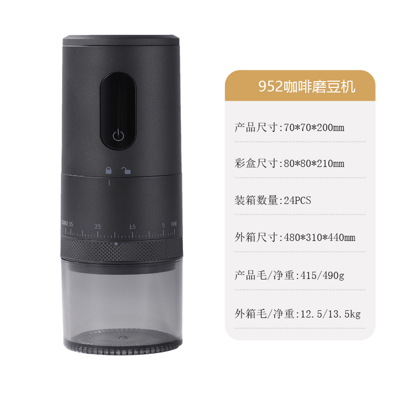 Molino Eléctrico Portátil para Café