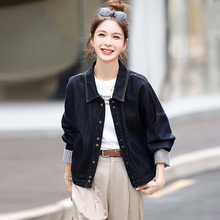 2025秋季新款港风流行宽松短款牛仔外套女百搭小个子夹克休闲上衣