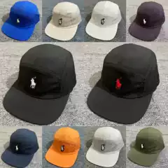 Foreign trade wholesale high quality pony embroidery flat cap cross-border hip-hop baseball cap men's street dance quick-drying five caps women