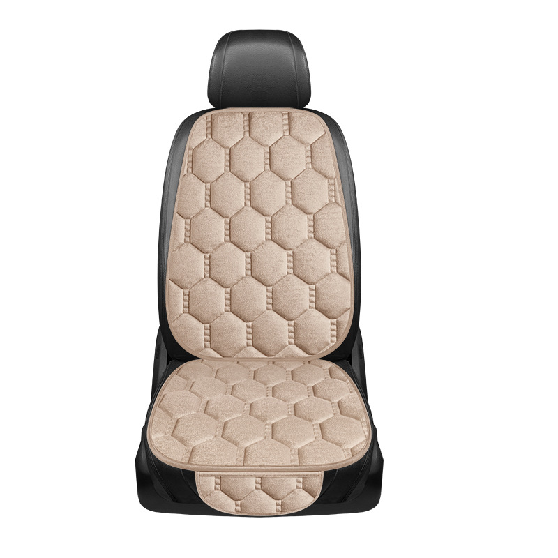 Winter Short Plush Car Seat Cushion Universal Seat Cushion Cross-Border E-Commerce Hot-Selling Single-Piece Seat Cushion Full Car Seat Cover Five Seats