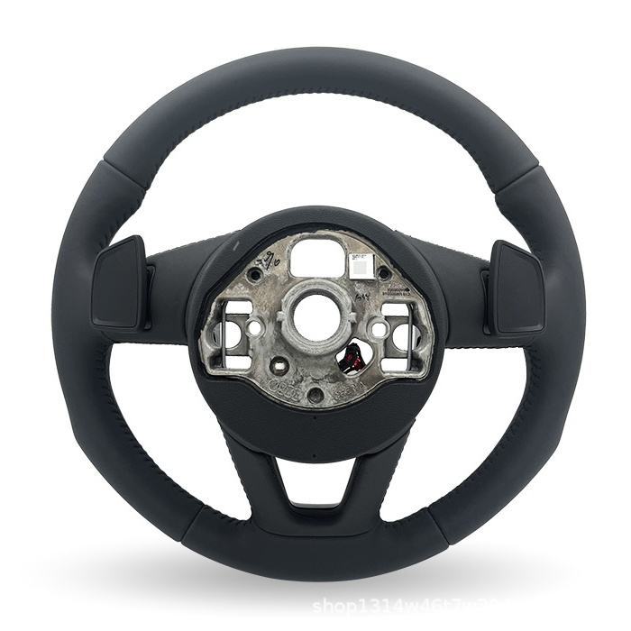 Flat-Bottomed Sports Steering Wheel Suitable for Audi A3 A6 C7 S4 B9 S7 A5 B8.5 Rs3 Sq5