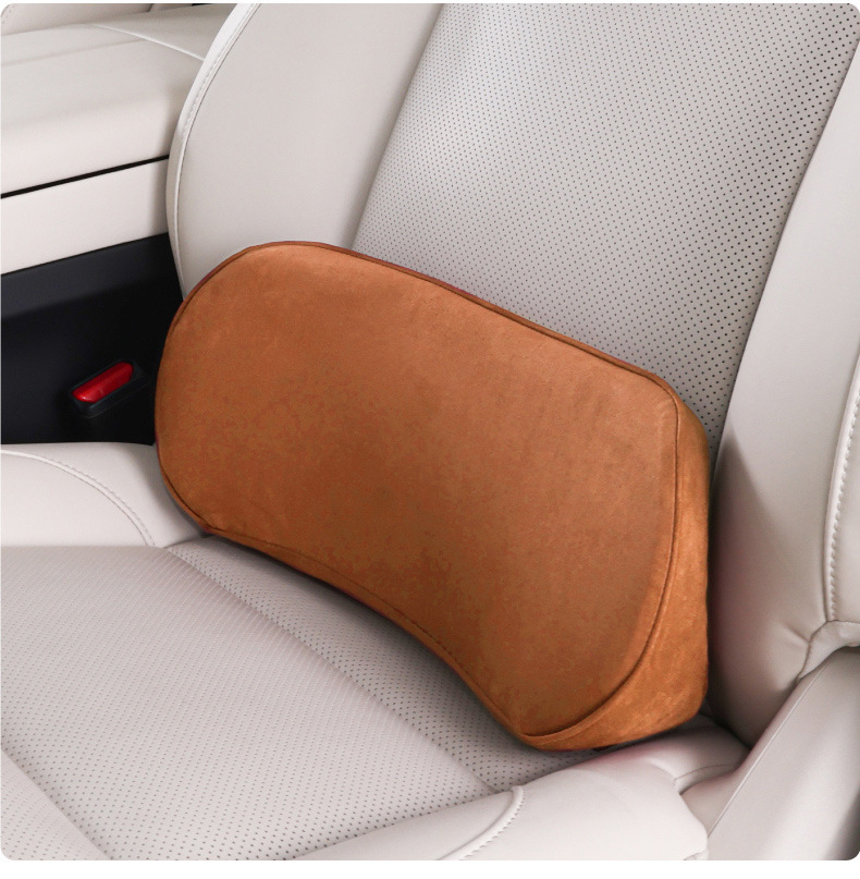 Car Lumbar Support Cushion, Thin Small Lumbar Pillow, Tailbone Car Cushion, Lumbar Support, Seat Support, Memory Foam Headrest, Neck Protection