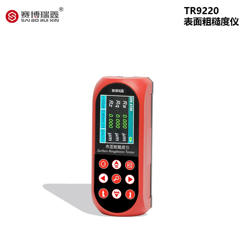 Cybo Ruixin TR9220 Ручной инструмент шероховатости поверхности Портативный гладкий измеритель высокой точности металла из нержавеющей стали