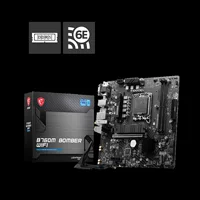 Материнская плата (MSI) B760M Bomber WiFi D5 — LGA1700, DDR5, Wi‑Fi 6E