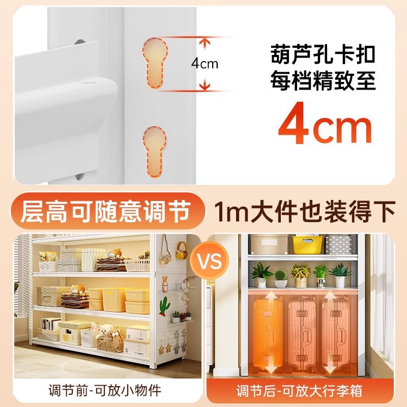 仓储货架家用置物架阳台落地多层收纳展示架承重货物铁架子置物架|undefined