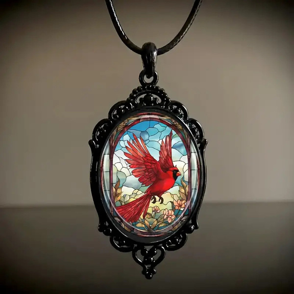 Elegant glass pendant