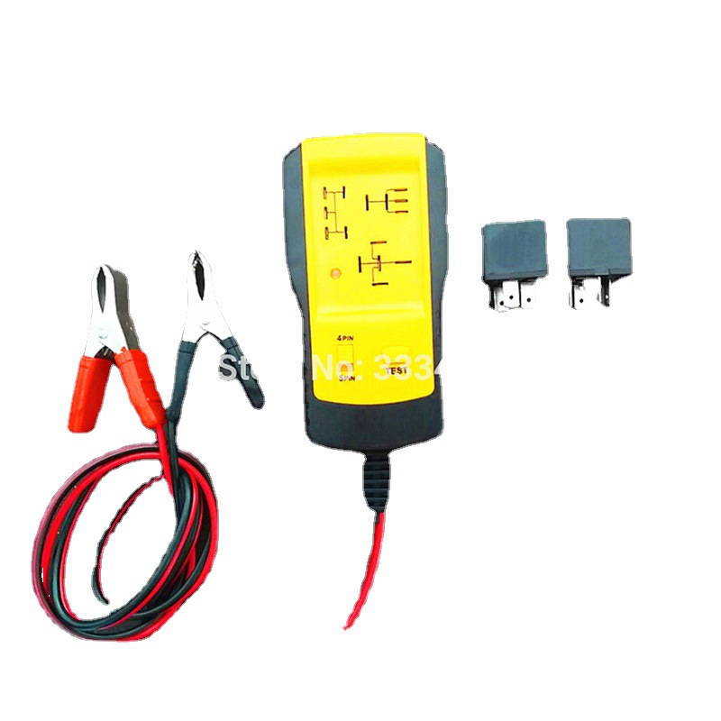 汽车继电器检测器 12V四脚五脚检测仪 测试仪 继电器分析仪