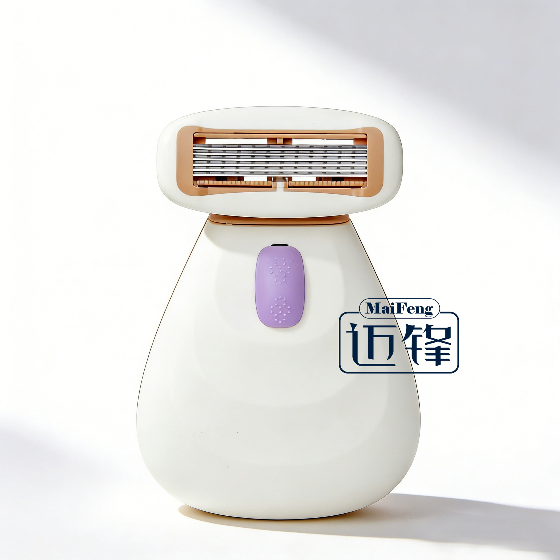 便携贝壳刮毛刀腋下隐藏剃须刀女生腋毛脱毛去毛脱毛刀腋下剃毛器