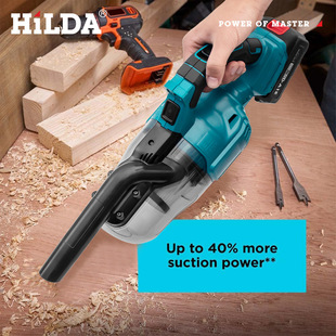 Lithium Battery 21V High-Power Vacuum Power Tool Convenient Handheld Household Set Wireless Large Suction Dust Collector