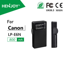 LP-E6N充电器适用CANON/佳能 LP-E6 LP-E6NH相机电池USB充电器