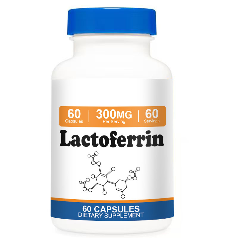In-stock free shipping Lactoferrin capsules, cross-border independent station, Amazon bestseller, customizable In-stock free shipping Lactoferrin capsules, cross-border independent station, Amazon bestseller, customizable