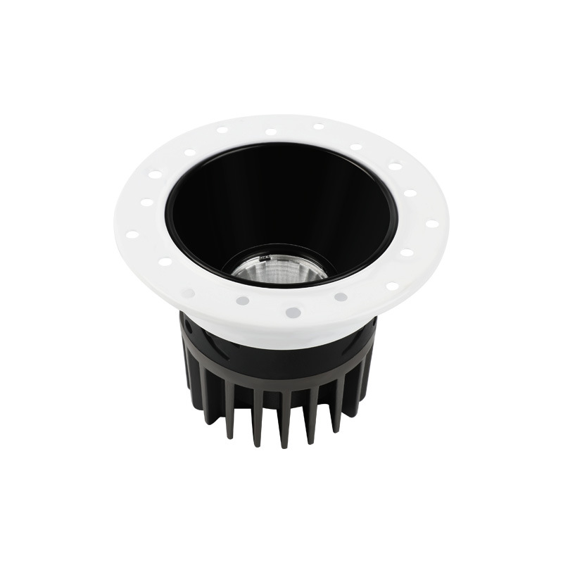 Spotlight sin marco COB household incorporado anti-deslumbramiento oculto incrustado sala de estar sin iluminación principal 4000K downlight image 6