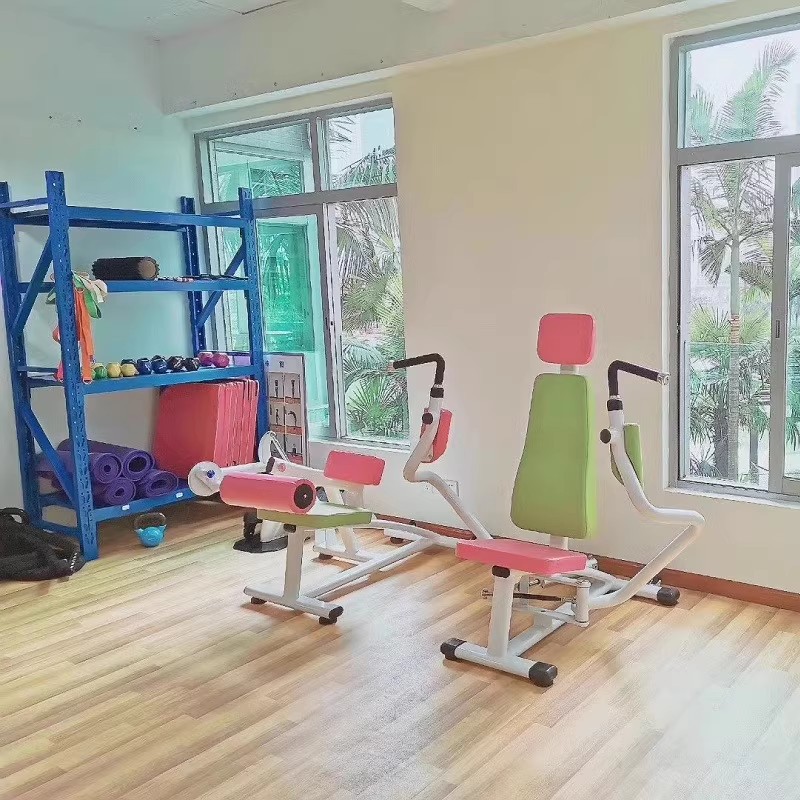 entrenador de rehabilitación multifuncional de expansión de pecho sentado para entrenar fuerza muscular isotécnica de extremidades inferiores cuádriceps femoral dispositivo de rehabilitación de acondicionamiento físico