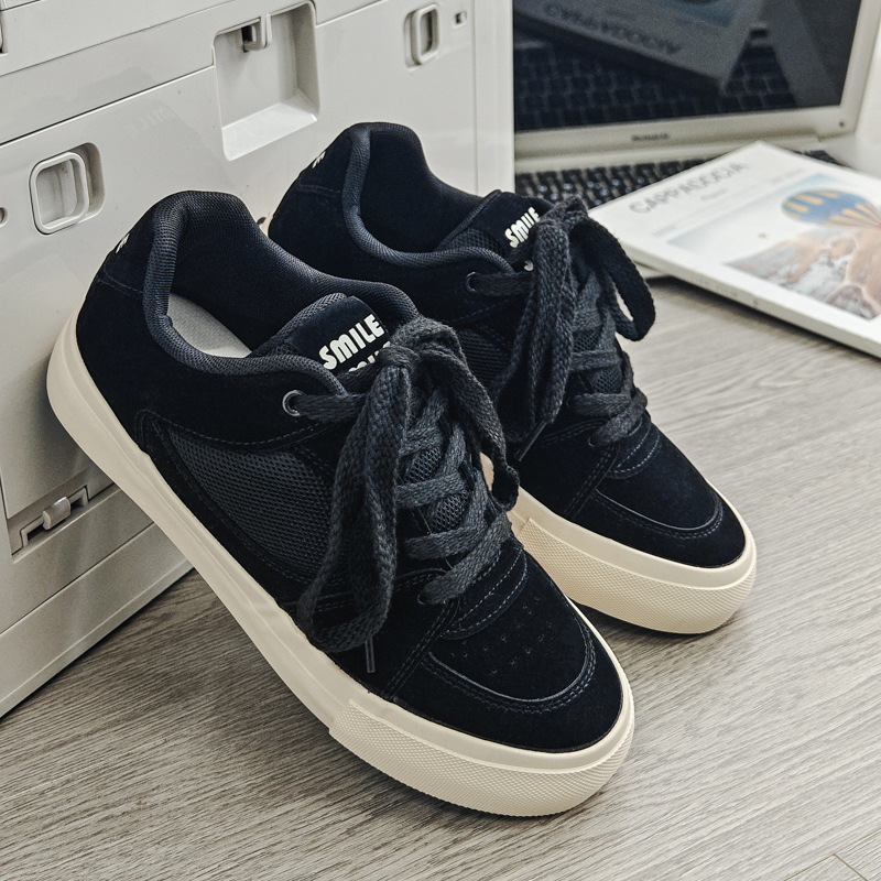 Shoes Men's 2025 Spring New Men's Shoes Korean Sports Casual Shoes All-match Niche Trendy Canvas Shoes Wholesale Cross-border