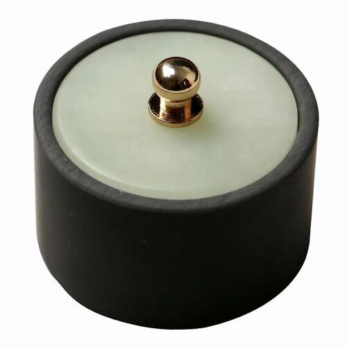 Small regular script inkstone, portable sutra copying and calligraphy, special natural stone with lid, ancient style, not easy to dry, ink pool ink cartridge