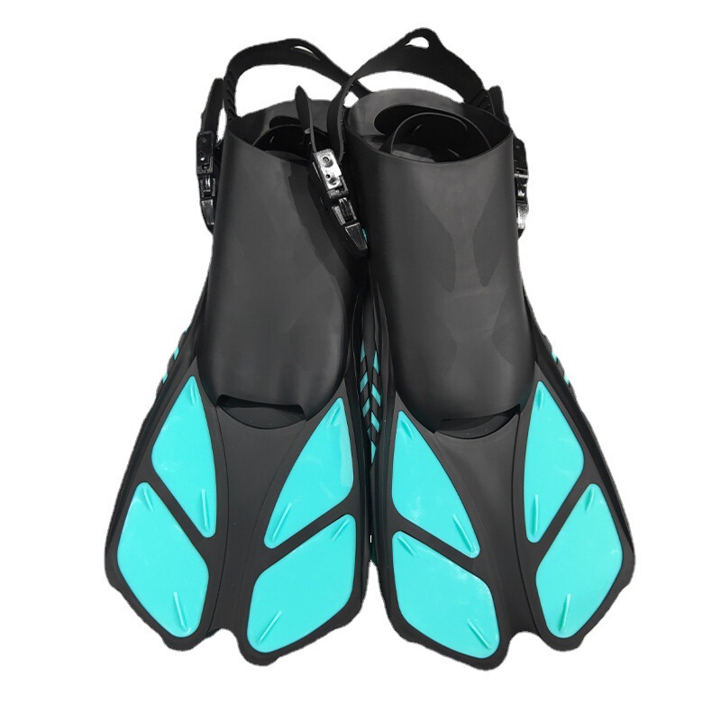 Cross-Border Snorkeling Fins, Adjustable Diving Fins, Swimming Snorkeling, Adult Fins, Snorkeling Equipment Fins