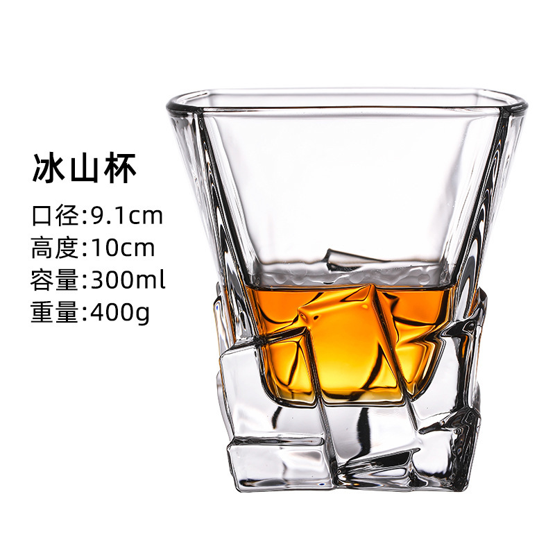 Vidrio sin plomo grabado de hockey sobre hielo copa de whisky copa clásica copa de cóctel copa de jugo copa de agua copa de vino de hockey sobre hielo