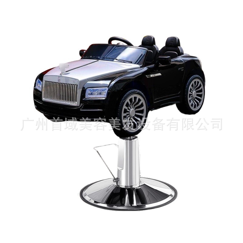 Silla de peluquería transfronteriza para niños silla de cabello giratoria silla de elevación salón de peluquería multifuncional asiento de automóvil de dibujos animados al por mayor image 75