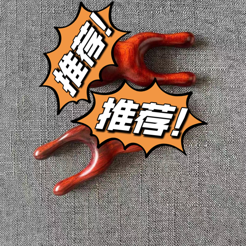 Peine de masaje de sándalo verde al por mayor Peine de madera de sándalo meridiano Peine de madera de sándalo dorado Peine de pescado auspicioso Peine de costillas Peine de sándalo