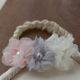 Baby Birthday Party Headwear Newborn Bow Flower Hair Strap Baby Princess Dress Accessories Full Moon Hair Accessories