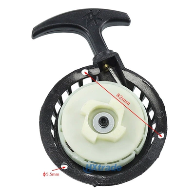 Mini Motorcycle Accessories Hand Pull Other starting systems - hand-puller-mounting-hole-82mm