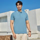 Summer new men's and women's fashion lapel short sleeve top with polo shirt work clothes custom embroidery printing LOGO