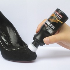 Shoe powder suede leather renovation care agent anti-fur color agent suede leather shoes frosted powder spray shoe polish black colorless