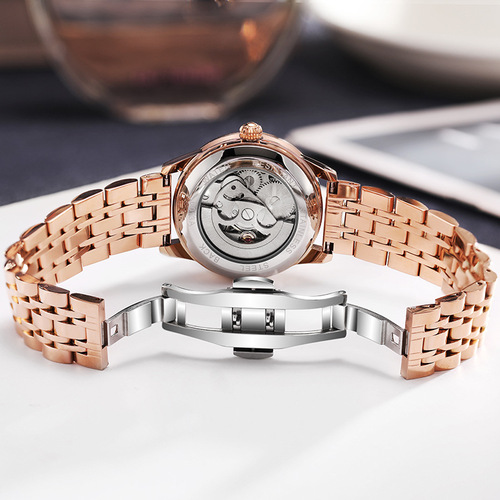 Sun Moon Star Multifunctional Waterproof Student Automatic Women's Mechanical Watch Shell Surface Mechanical Watch Women