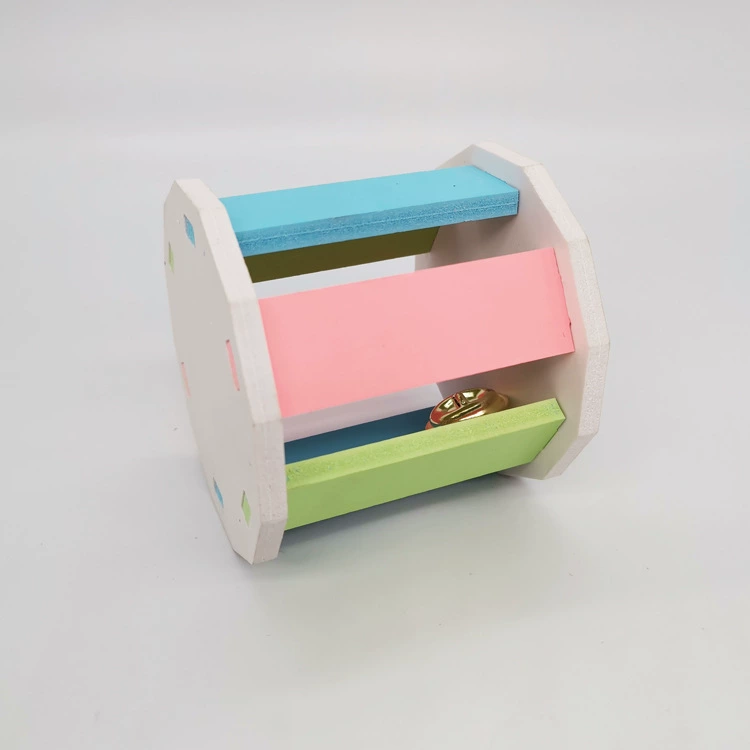 Радужное роликовое гнездо хомяка Плотный бегун кенгуру Цветные товары для домашних животных Клетка для хомяка Маленькая туннельная игрушка-лабиринт для хомяка