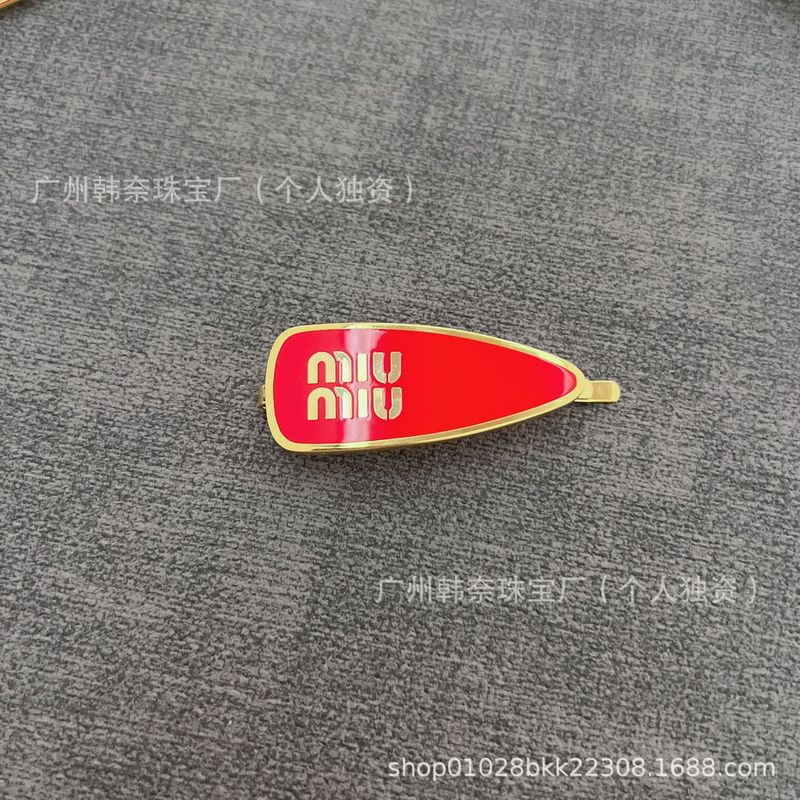 MIUMIU Miss Miu キャンディーカラーの爽やかでかわいい前髪クリップ韓国風甘い女の子サイドクリップ女性ヘアアクセサリー|undefined