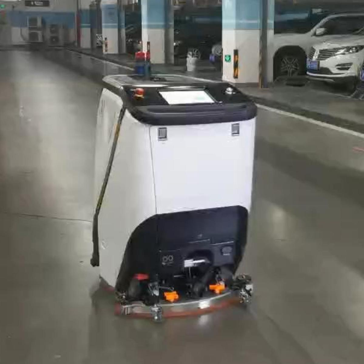 Centro comercial edificio de oficinas aeropuerto robot de limpieza interior barrido succión arrastrador todo-en - uno robot de desinfección de atomización inteligente del hospital
