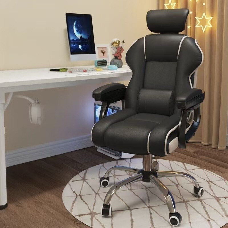 Computer Gaming Chair, Ergonomic Office Chair, Bedroom Desk Chair, Comfortable Backrest Chair, Executive Chair