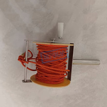 电力绝缘测量绳4mm*50M蚕丝测量绳耐压测井绳场地防潮测距绳