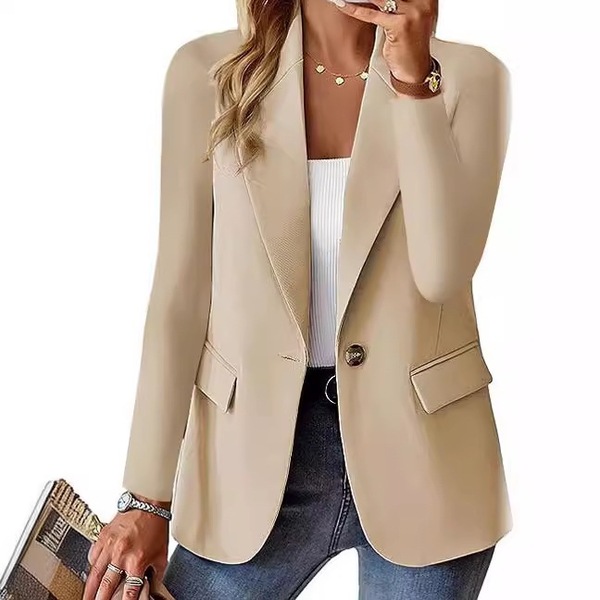 Autumn solid color long-sleeve