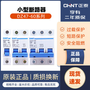 Chint Miniature Circuit Breaker Dz47-601P2P3P4P Air Switch Circuit Breaker Short Circuit Protector Micro