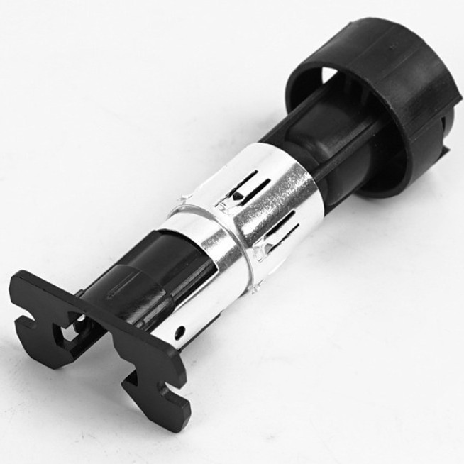 旋转三通3极插头尼龙绝缘纯铜镀银手术无影灯连接器插座电源