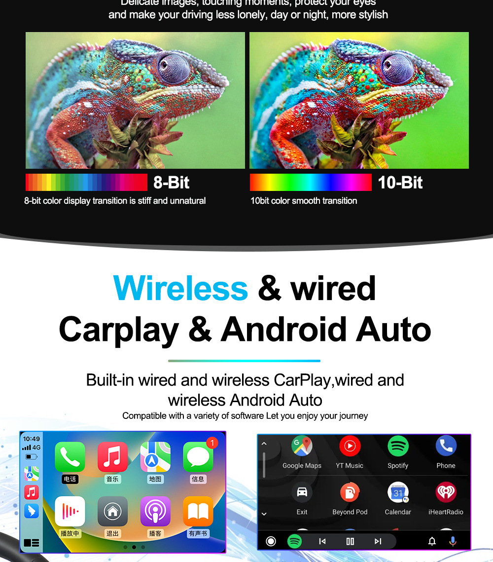 Suitable for Land Rover Discovery Sport 14-19 Car Central Control Screen Navigator All-In-One Machine Supports Carplay