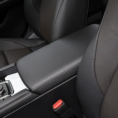 Suitable for 20-23 Mazda Sürətlər qutusu və əl tormozu başlıqları - black-leather-black-line