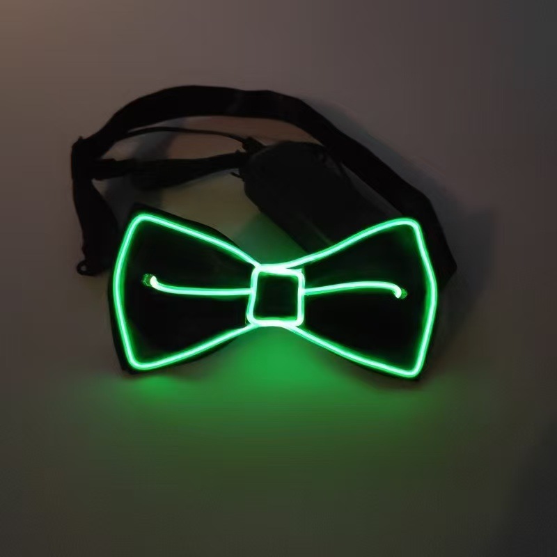 Corbata luminosa 2 Carnaval nocturno espectáculo luminoso prop fiesta actividad escenario atmósfera de un agente _ transfronterizo